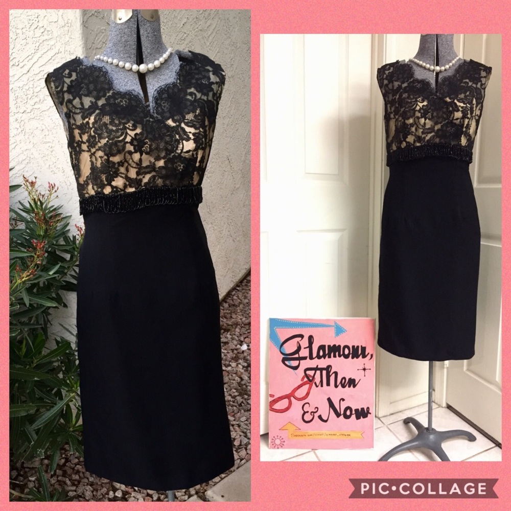 “Elinor Gay” 🖤 VINTAGE DRESS! - Picture 2 of 9